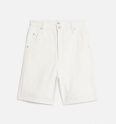 Ami Paris Alex Fit Denim White | SG_ami327